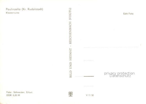 Paulinzella Klosterruine – Bild 2
