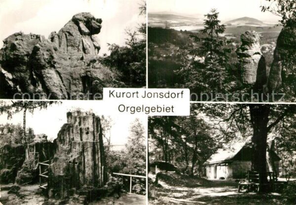 Jonsdorf Kurort Zittauer Gebirge Felsformationen