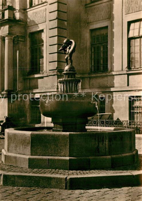 Teterow Mecklenburg Vorpommern Hechtbrunnen