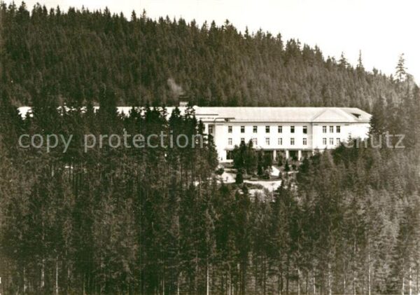 Antonshoehe Breitenbrunn Sanatorium für natürliche Heilweise