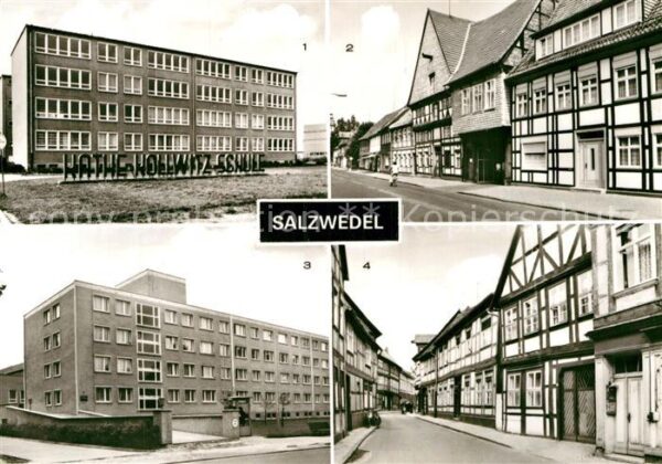 Salzwedel Käthe Kollwitz Schule Strasse der Jugen