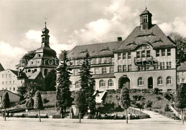 Klingenthal Vogtland Rathaus Kirche