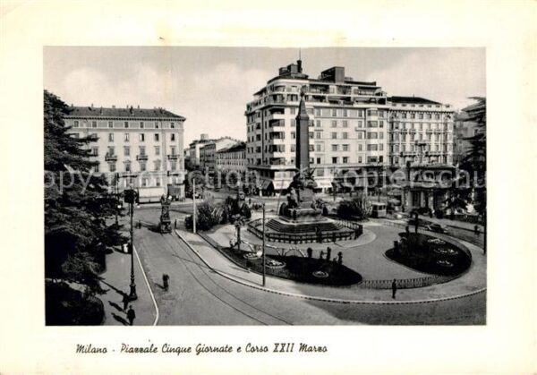 Milano Piazzale Cinque Giornate e Corso XXII M