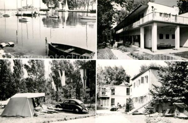 Balatonszemes Seglerhafen Campingplatz Hotel
