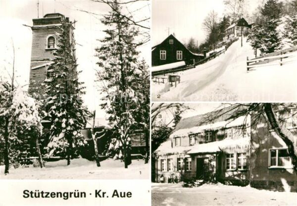 Stuetzengruen Kuhberg Aussichtsturm Berggaststätte Wi