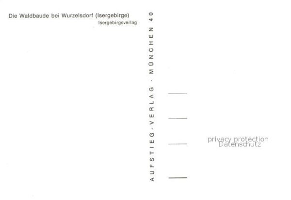 Wurzelsdorf Waldbaude im Isergebirge – Bild 2