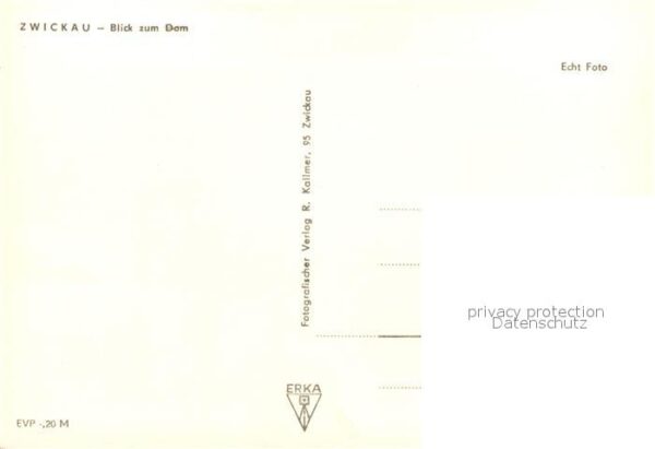 Zwickau Sachsen Blick zum Dom – Bild 2