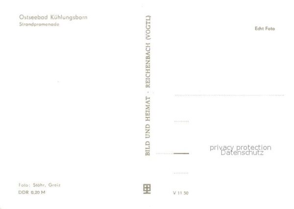 Kuehlungsborn Ostseebad Strandpromenade – Bild 2
