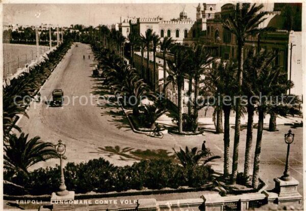 Tripolis Libyen Lungomare Conte Volpi