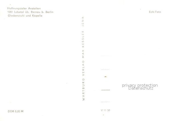 Lobetal Hoffnungstaler Anstalten Glockenstuhl u – Bild 2