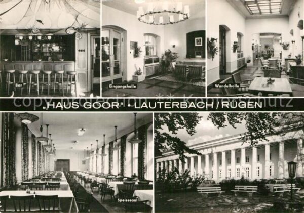 Lauterbach Ruegen Erholungsheim Haus Goor Eingangshalle W