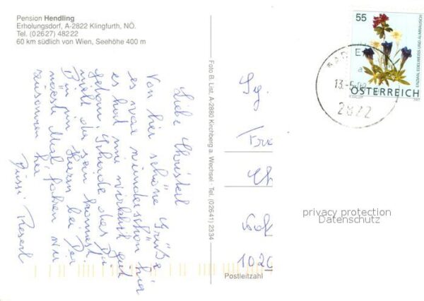 Klingfurth Pension Hendling Landschaftspanorama – Bild 2
