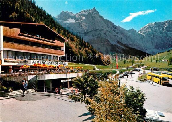 Eng Hinterriss Tirol Alpengasthof Eng am Grossen Ahornboden