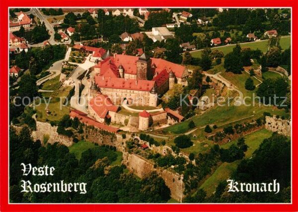 Kronach Oberfranken Veste Rosenberg Festung Naturpark Frank