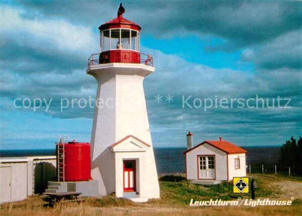 Quebec Leuchtturm Forillonark Phare Motiv Nr 7