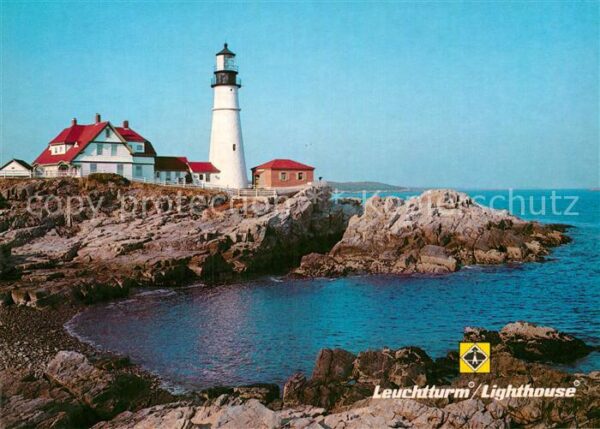 Portland Maine Leuchtturm Portland Head Phare Motiv Nr
