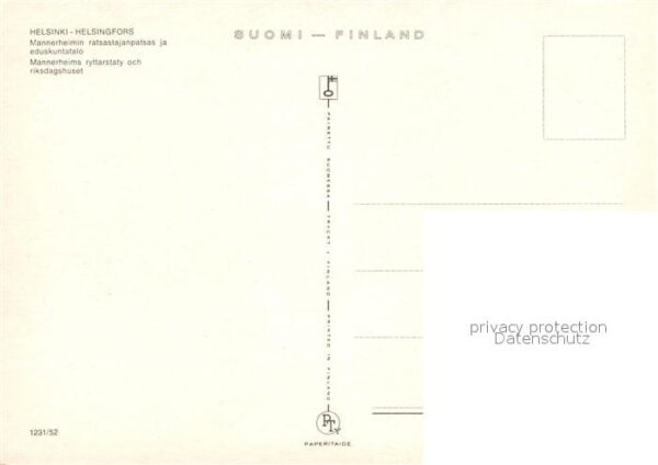 Helsinki Mannerheimin ratsastajanpatsas ja edusk – Bild 2
