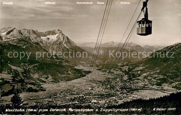 Seilbahn Wankbahn Garmisch-Partenkirchen Zugspit