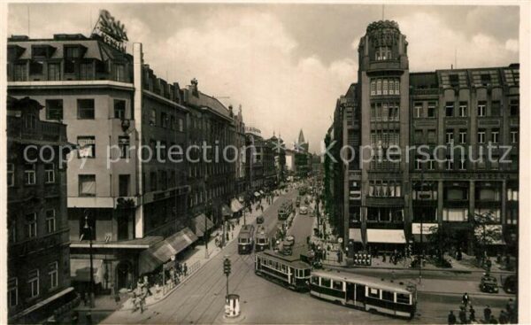 Strassenbahn Prag Graben