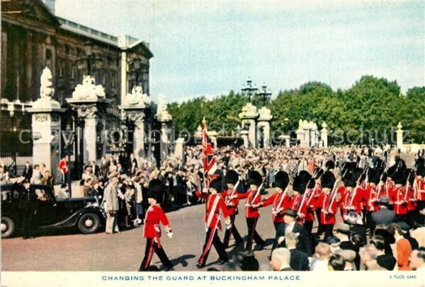 Leibgarde Wache Changing the Guard Buckingham Palace
