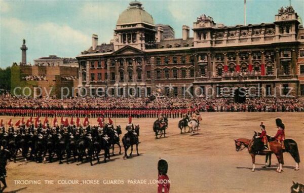 Leibgarde Wache Trooping the Colour Horse Guards Parade