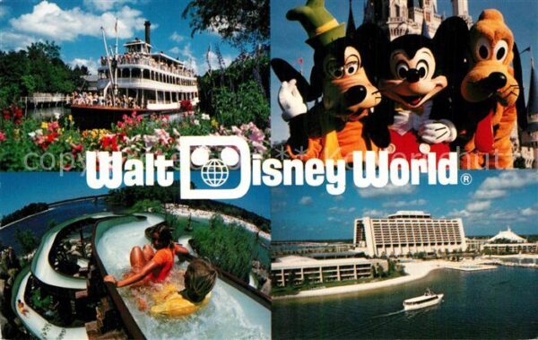 Walt Disney World Richard F. Irvine Steamboat Goofy Micke