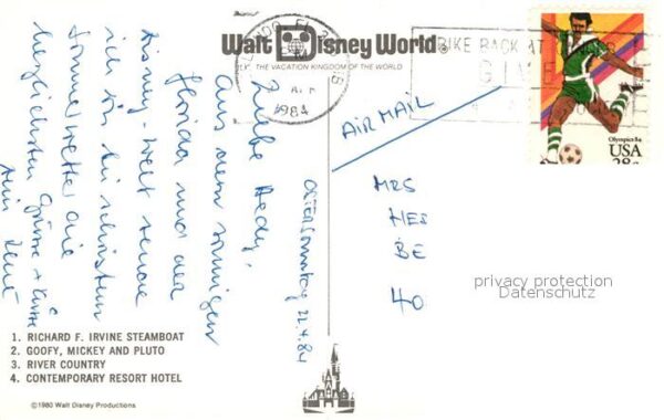 Walt Disney World Richard F. Irvine Steamboat Goofy Micke – Bild 2