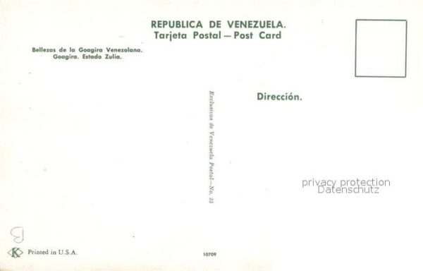 Typen Venezuela Goagira Estado Zulia – Bild 2