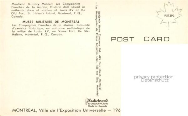 Marine Montreal Military Museum Les Compagnies – Bild 2