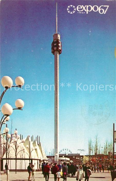 Exposition Universelle Internationale Mo Spirale de la Ronde