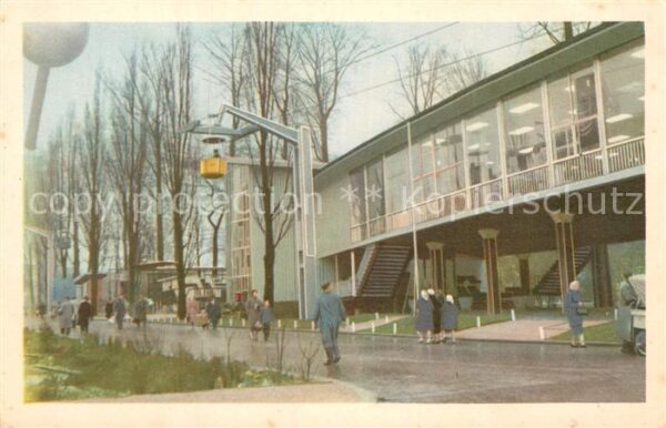 Exposition Universelle Bruxelles 1958 Eglises Protestantes