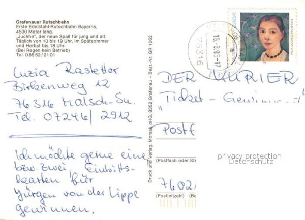 Sommerrodelbahn Grafenau Rutschbahn – Bild 2