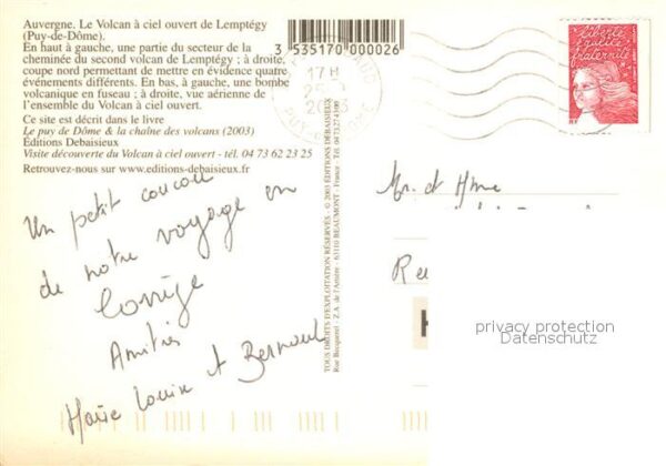 Vulkane Geysire Vulcans Geysers Auvergne Lemptegy – Bild 2