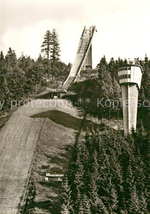 Ski-Flugschanze Oberhof Schanze am Rennsteig
