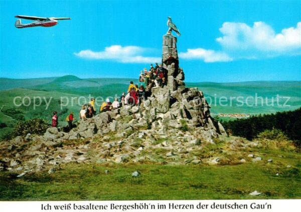 Segelflug Gliding Vol-Voile Vuolo-a-Vela Wasserkuppe Rhön Fliegerdenkmal