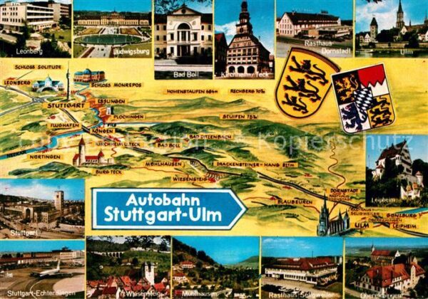 Autobahn Stuttgart-Ulm Leonberg Rasthaus Dornsta