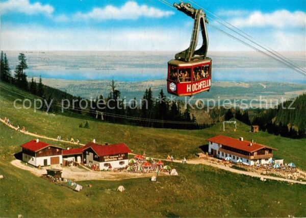 Seilbahn Hochfelln Bründlingalm Chiemsee