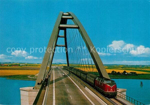 Bruecken Bridges Ponts Fehmarnsund-Brücke Vogelfluglinie Deuts