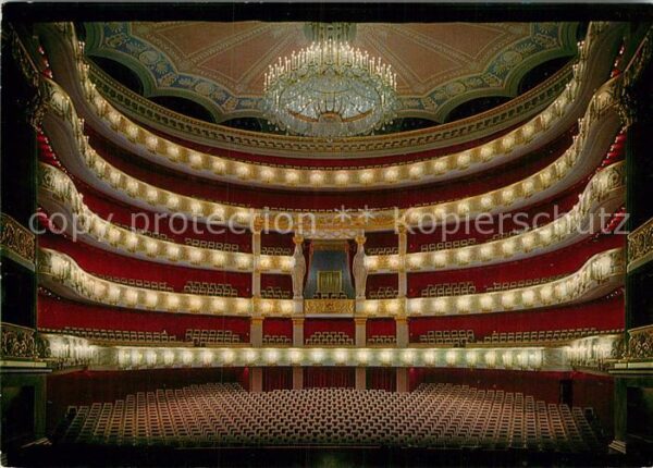 Theater Nationaltheater München Zuschauerraum