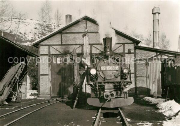 Lokomotive 991583-6 Schmalspurbahn Wolkenstein-Jöh