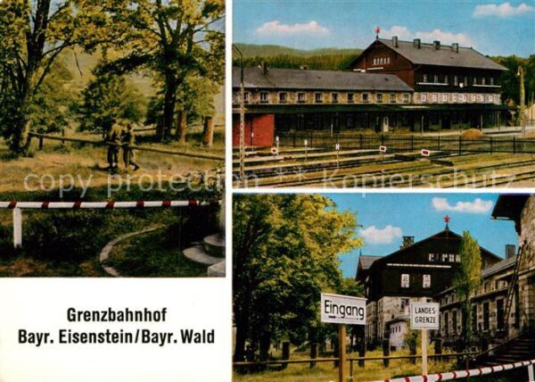 Grenze Douane Zoll Grenzbahnhof Bayrisch Eisenstein