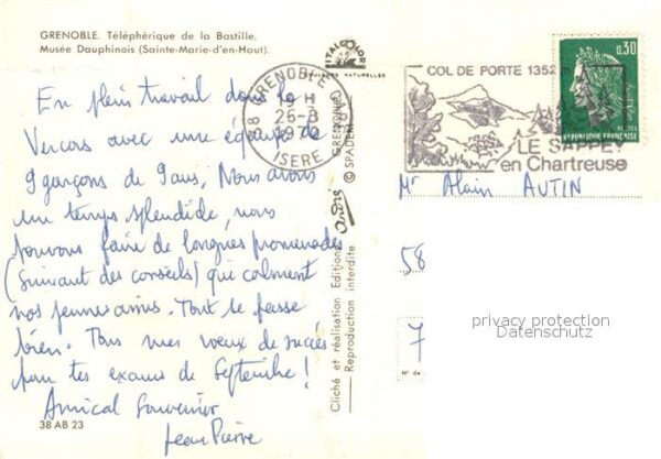Seilbahn Telepherique Bastille Grenoble Musee Da – Bild 2