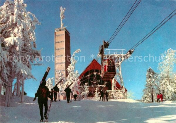 Seilbahn Fichtelberg Bergstation