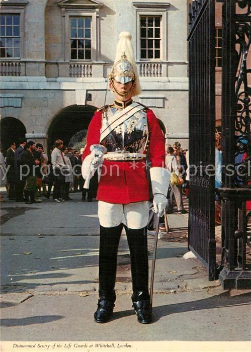 Leibgarde Wache Dismounted Sentry Life Guards Whitehall
