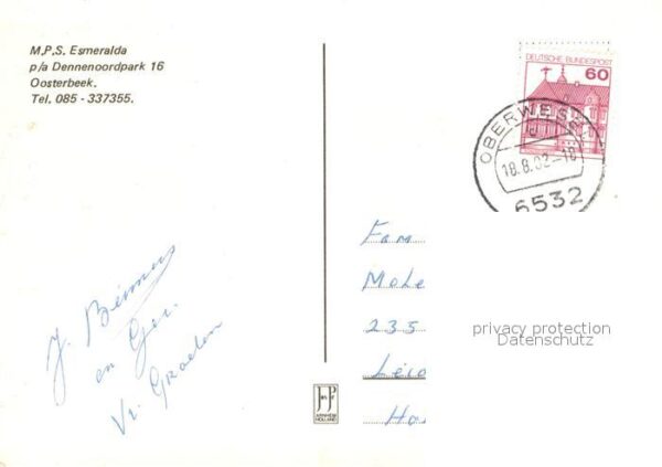 Motorschiffe M.P.S. Esmeralda – Bild 2