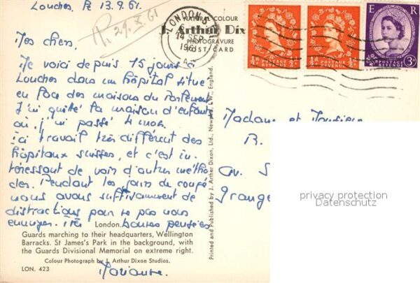 Leibgarde Wache London Wellington Barracks St. James_s – Bild 2
