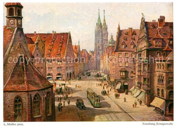 Moessler L. Nürnberg Königsstrasse