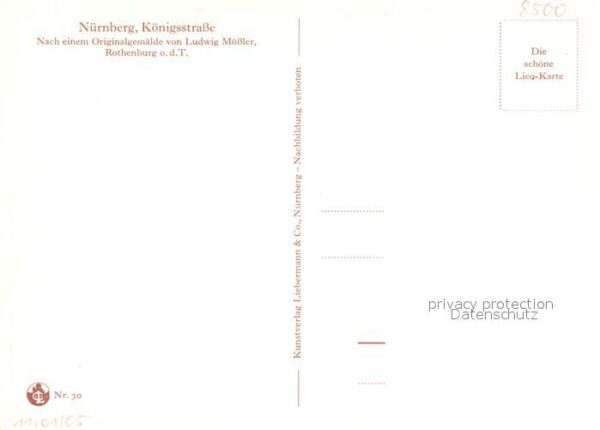 Moessler L. Nürnberg Königsstrasse – Bild 2
