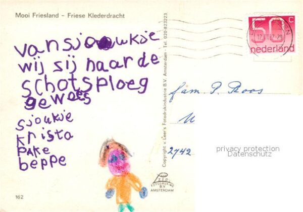 Trachten Holland Friesland Friese Klederdracht – Bild 2