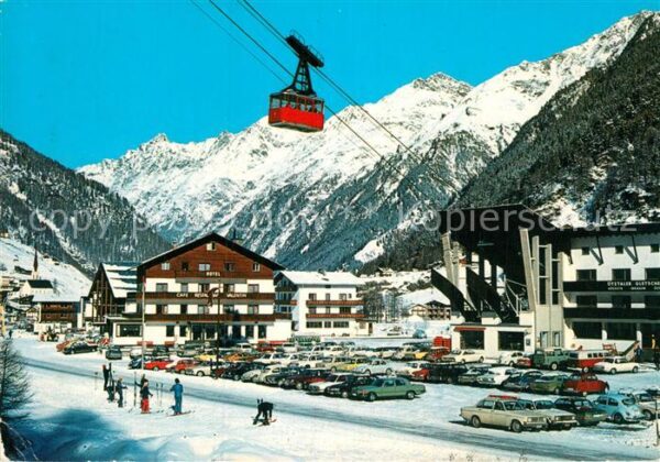 Seilbahn Sölden Ötztal Talstation Hotel Valentin